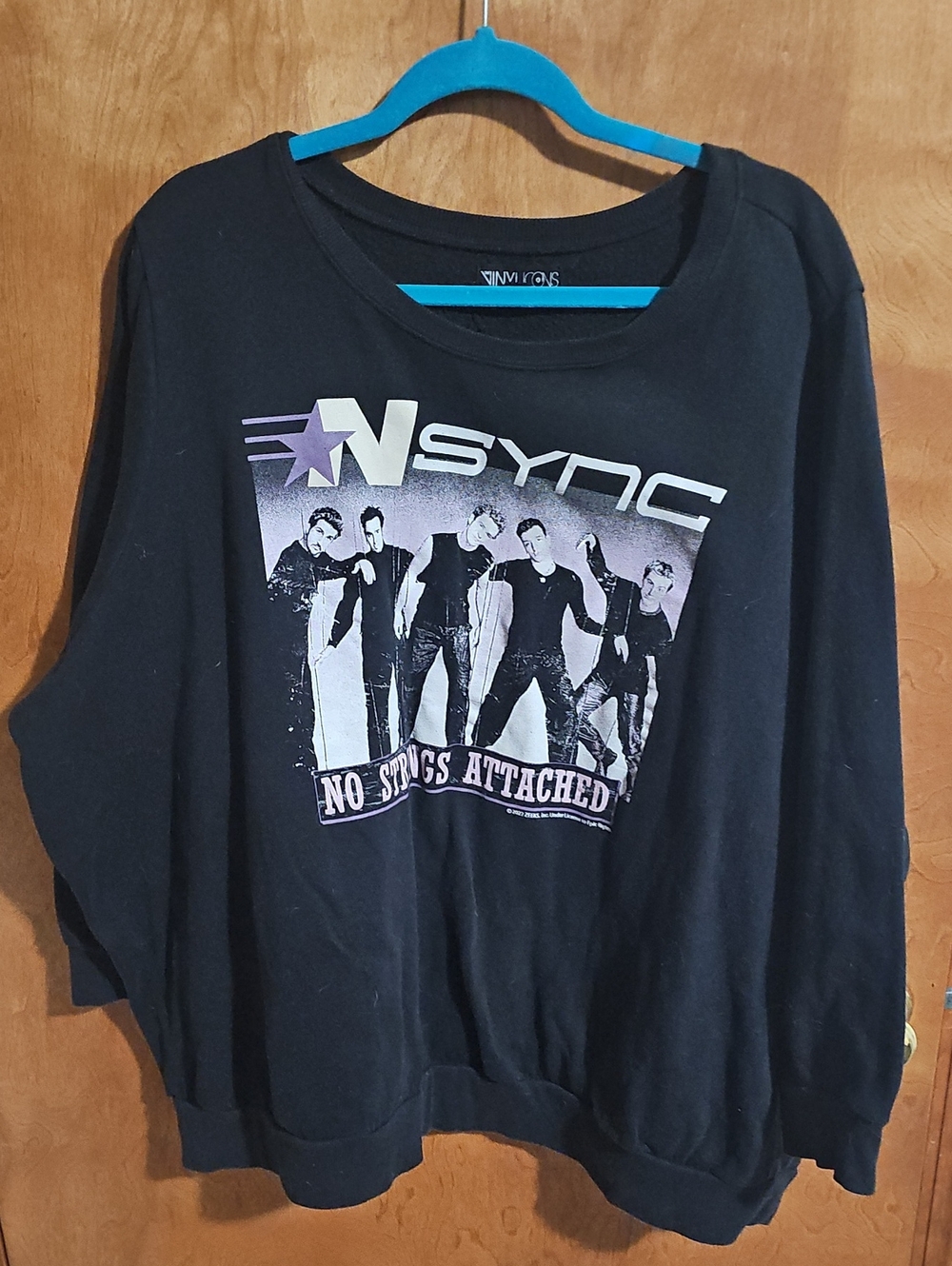 Black Graphic Long-Sleeve Shirt - No Strings Attached